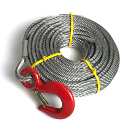 Lano 25 m AL-KO k navijáku OPTIMA 1201, pr. 7 mm (včetně háku)