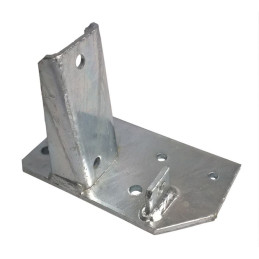 Konzola pro držák opěrného kolečka a hydrauliky na brzdu AL-KO 161S/251S pro přívěs ADAM