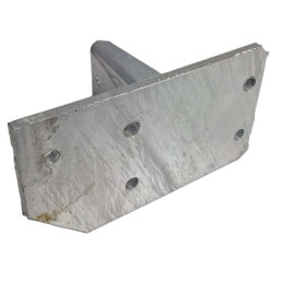 Konzola pro držák opěrného kolečka a hydrauliky na brzdu AL-KO 161S/251S pro přívěs ADAM