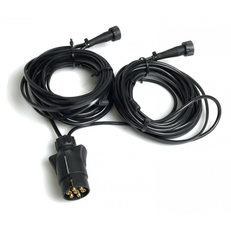 Kabeláž 4,55 m/ 7-pól. zástrčka, s předními vývody QS150, baj5, VAPP