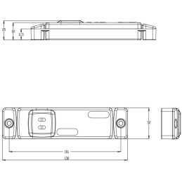 Svítilna WAS W125DP/916 sdružená LED 12-24V, P-BL/BR/KO/CO/ML, bajonet WAS7