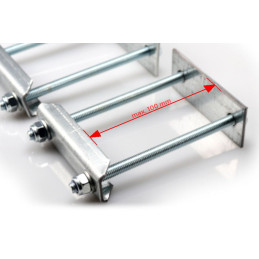 Držák boxu univerzální na V oj (sada pro 1 box)