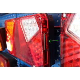 Náhradní záslepka osvětlení SPZ WAS W125