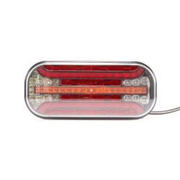 Svítilna Fristom FT-230 sdružená LED 12-36V, L/P-BL/BR/KO/CO, dynamický blinkr