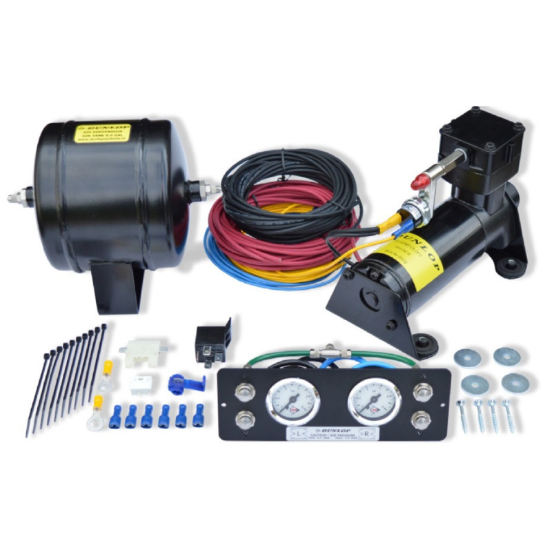 Kompresorová sada s vzduchovou nádrží  pro vzduchové pérování Dunlop