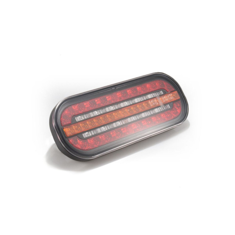 Svítilna Fristom FT-320 sdružená LED 12-36V, L/P-BL/BR/KO, dynamický blinkr, baj5