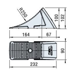 AL-KO UK 10 K-2 klín zakládací, plastový