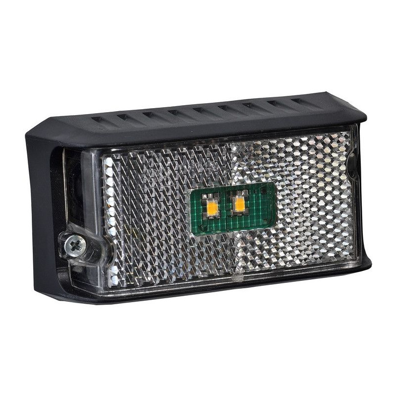 Svítilna přední obrysová LED Dobplast DPT15, 12-24V, s odrazkou, QS75