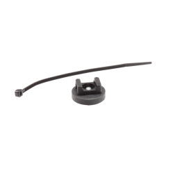 Magnetická příchytka kabeláže, pr. 31 mm/5 kg pogumovaná