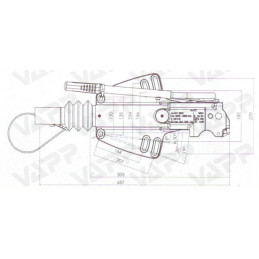 Nájezdová brzda AL-KO Profi V 3500 k 1637/2051 bez kloubu