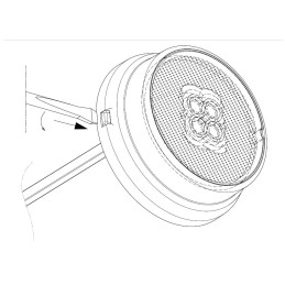 Svítilna přední obrysová LED Fristom FT-060, 12-36V