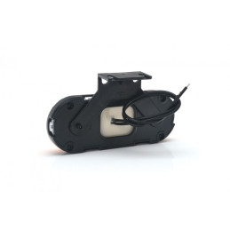 Svítilna boční obrysová LED WAS W198, 12-24V, eliptická, neon efekt