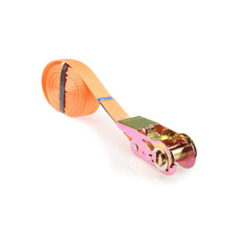 Upínací popruh s ráčnou 25 mm/5 m/0,75 t, jednodílný, bez háků