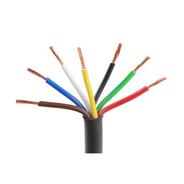 Kabel 7x1, sedmibarevný, balení 200 m