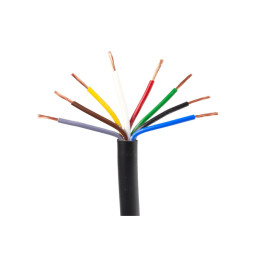 Kabel 8x (7x1 + 1x1,5), osmibarevný, balení 100 m