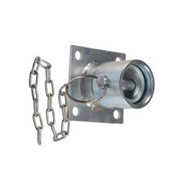 Příruba k opěrné noze AL-KO 70x70 - set k našroubování