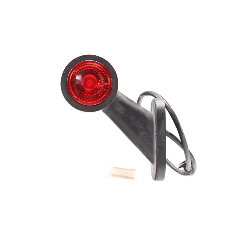 Svítilna doplňková obrysová LED WAS W21.7RF 299BC, 12-24V, levá 108 mm, QS150