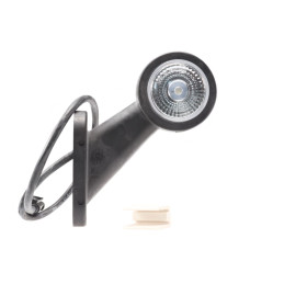 Svítilna doplňková obrysová LED WAS W21.7RF 299BC, 12-24V, levá 108 mm, QS150