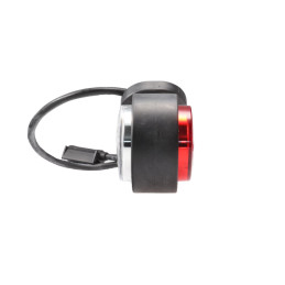 Svítilna doplňková obrysová LED WAS W21.7RF 299BC, 12-24V, levá 108 mm, QS150