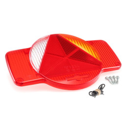 Sklo svítilny sdružené HUMBAUR pravé