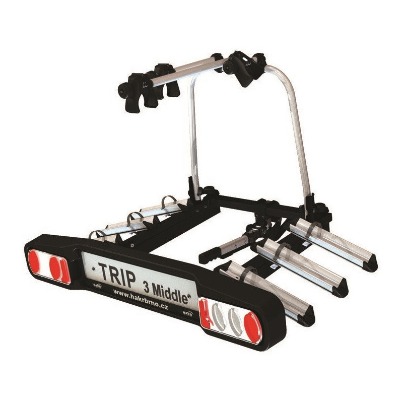 HAKR TRIP 3 MIDDLE nosič kol na tažné zařízení pro 3 kola