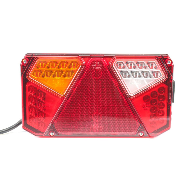 Svítilna WAS W125 Neon sdružená LED 12-24V, L-BL/BR/KO/ML/RZ