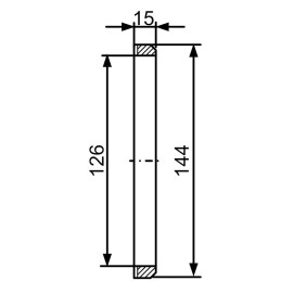 Snímací kroužek ABS 03.310.07.21.0 Z80 - BPW originál - VÝPRODEJ