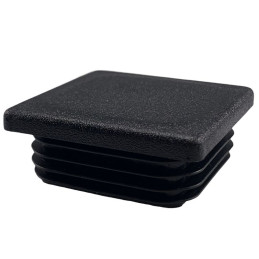 Záslepka do jeklu přívěsů ETV, 50x50 mm černá