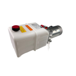 Elektrohydraulické čerpadlo 12V, AUER, 180bar, s nádrží 7l pro přívěsy Agados