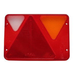 Sklo svítilny sdružené AJ.BA RL80/RL82, pravé s couvačkou