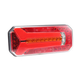 Svítilna WAS W150 sdružená LED 12-24 V, L/P, BL/BR/KO/ML/RZ, dynamický blinkr