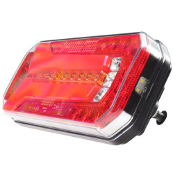 Svítilna WAS W150 sdružená LED 12-24 V, L/P, BL/BR/KO/ML/RZ, dynamický blinkr