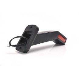 Svítilna doplňková obrysová LED WAS W168.4/1172, 12-24V, pravá, neon ef.