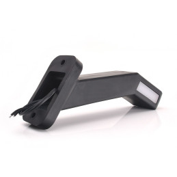 Svítilna doplňková obrysová LED WAS W168.4/1172, 12-24V, levá, neon ef.