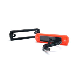 Svítilna zadní obrysová LED WAS W189N/1342, 12-24V, plochá, neon ef.