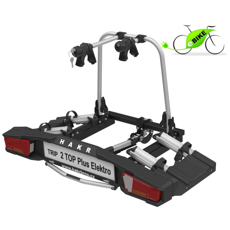 HAKR TRIP 2 TOP PLUS ELEKTRO nosič kol na tažné zařízení