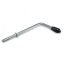 Klička držáku opěrného kolečka M12x60 mm (k držáku 48 mm) prodloužená 150V/200V