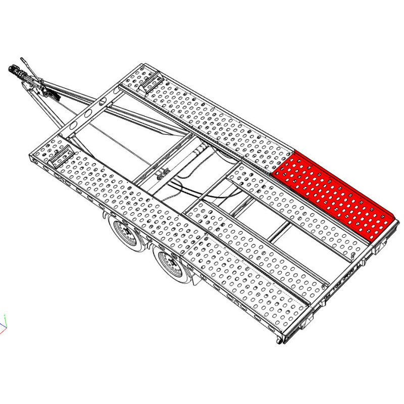 Plech pojezdový VAPP 1440/436 mm (PZ k PAV 2.x/4.0/1.9x)