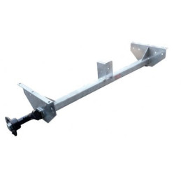 Náprava KNOTT VG 7 (750 kg) b 1237 mm, c 1565 mm, 100x4, patky 159, Vario/Rapid