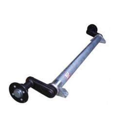 Náprava KNOTT G 13 (1350 kg) b 1200 mm, c 1650 mm, 100x4, patky 50 ,Vario A07.3/A07.4