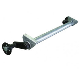 Náprava KNOTT G 13 (1300 kg) b 1400 mm, 100x4, střední patky, (PV 0.7)