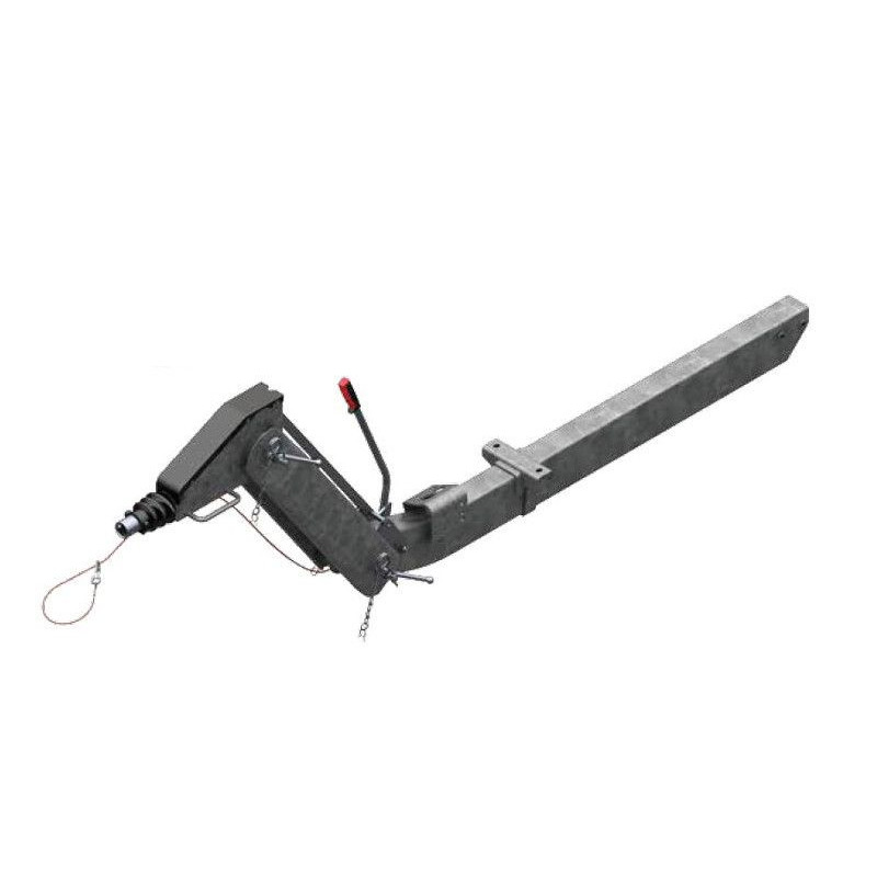 Výškově stavitelná oj AL-KO Optima 161 VB, 850-1600kg, E 1410 mm, pro kol. jed. 1637/2051