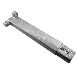 Sloupek PVV 350mm pro přední otevírací čelo Levý, uzávěr SAFEGRIP