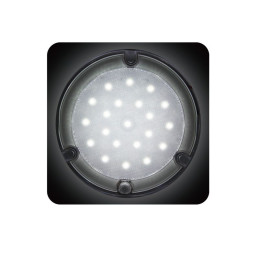 Vnitřní osvětlení Lucidity 22791 pr.160 mm, 12-24V/ 1400/700 lm 21 LED, PIR senzor, IP67