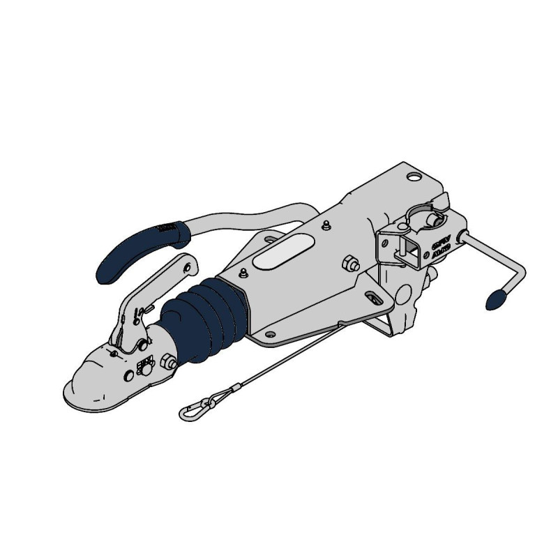 Nájezdová brzda BPW ZAF 2,0-3 (110 mm)
