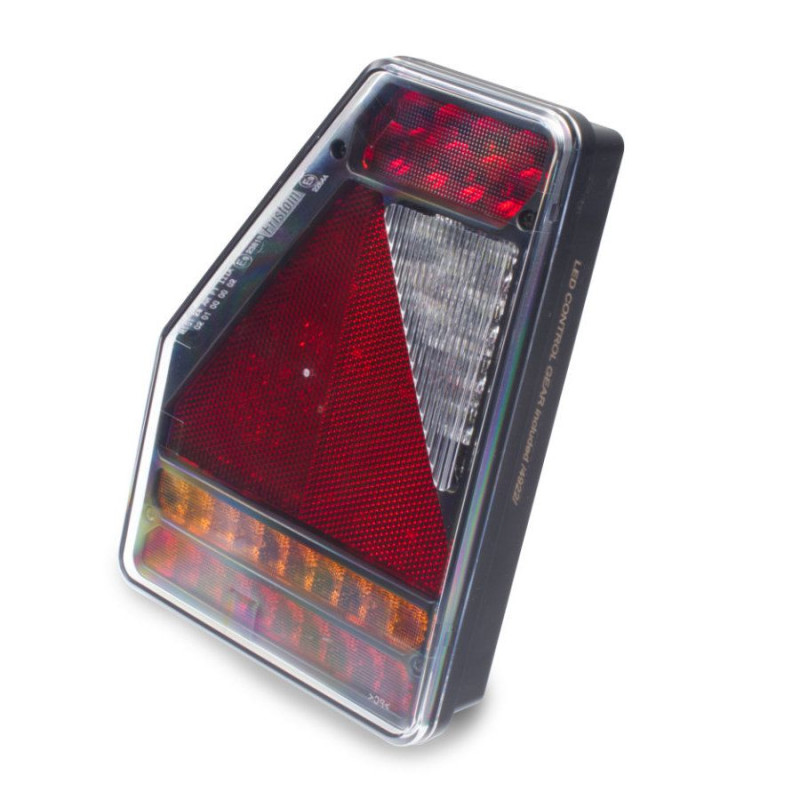 Svítilna fristom FT-277 sdružená LED 12V, L-BL/BR/KO/ML, integrovaný kontrolbox, baj5