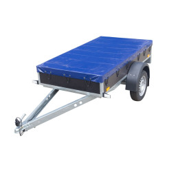 Plachta ECO 1 přes bočnice modrá RAL5013 + přísl.