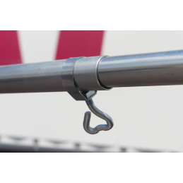 Příčka pod plachtu KNOTT nastavitelná 1374-2280 mm pozink