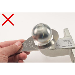 Měrka opotřebení tažné koule 50 mm