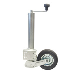 Kolečko opěrné automat. WW VK 60/BH/200 VBB s plochou přírubou, 250 kg